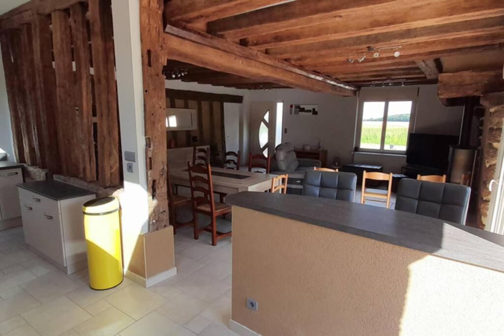 Maison En Colombage Renovee La Fontenelle  Ngoại thất bức ảnh