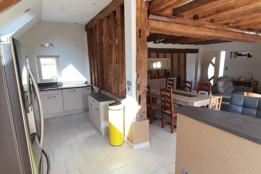 Maison En Colombage Renovee La Fontenelle  Ngoại thất bức ảnh